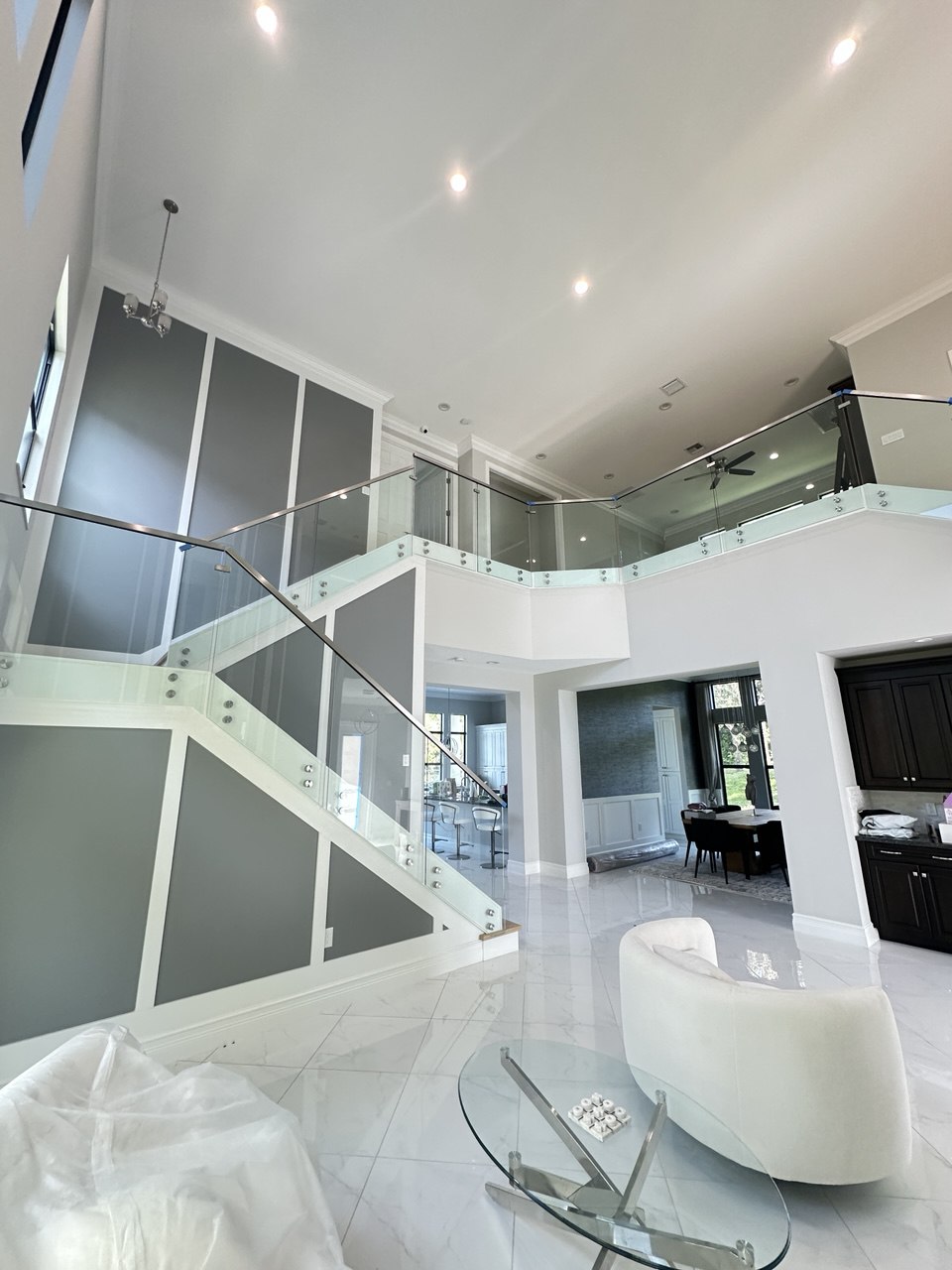 Glass Stair Railings