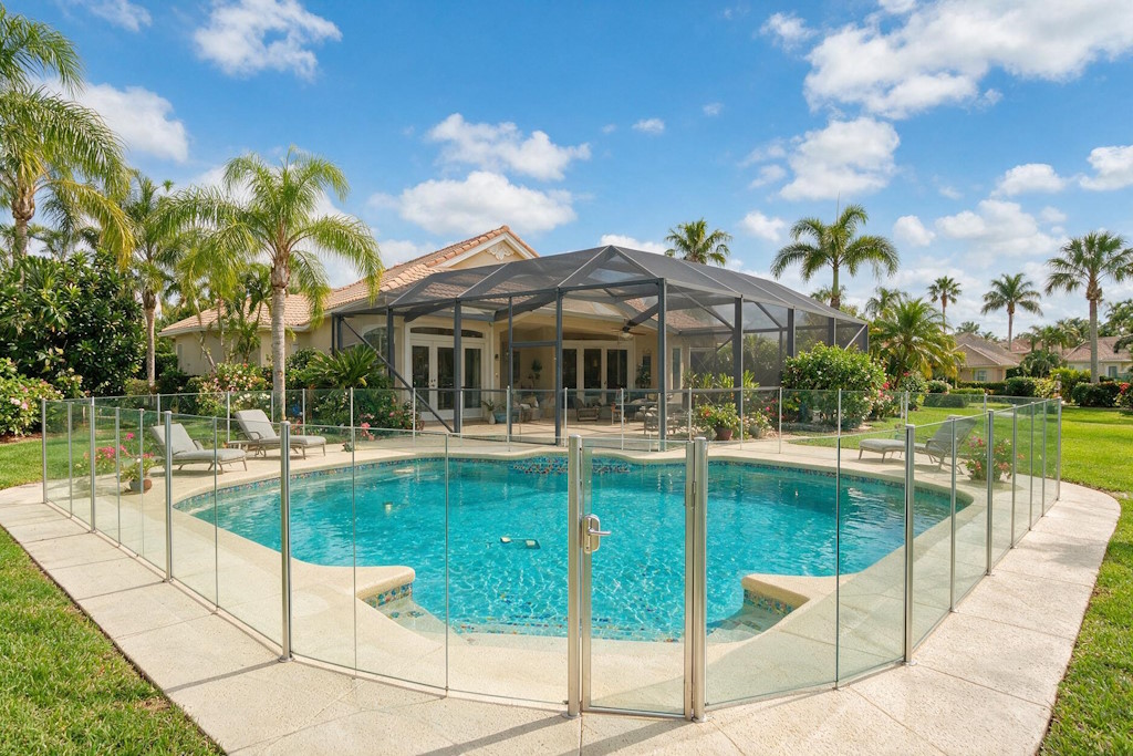 glass pool safety fence boca raton fl